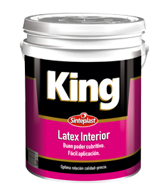 King latex interior blanco 4 l