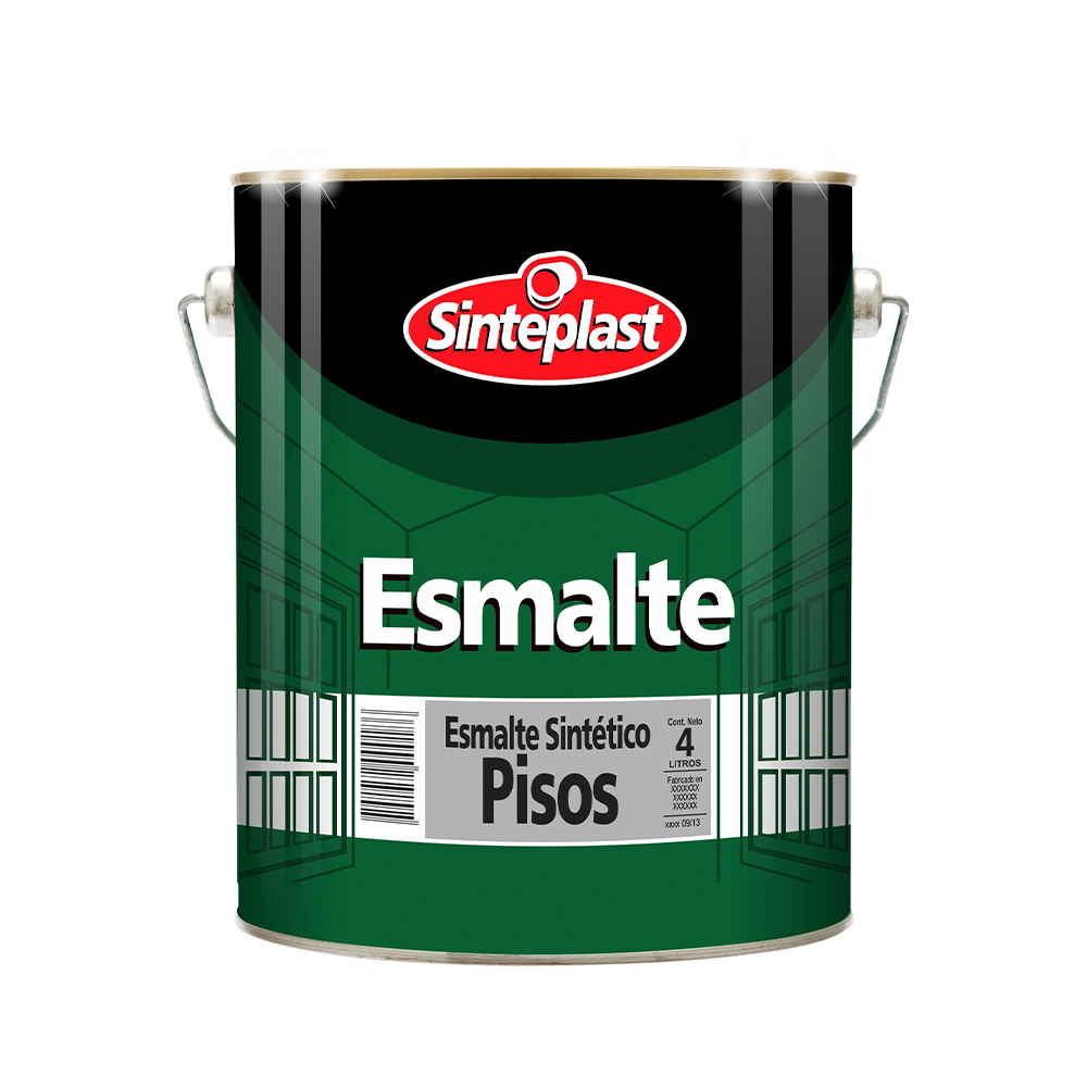 Esmalte para pisos gris 1 l (10041)