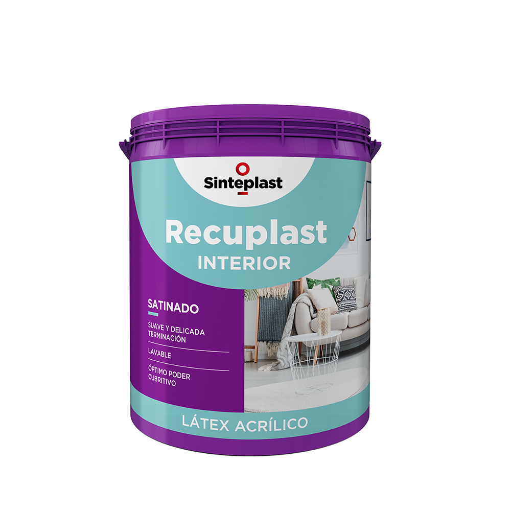 Recuplast interior blanco satinado 1 l (10100)