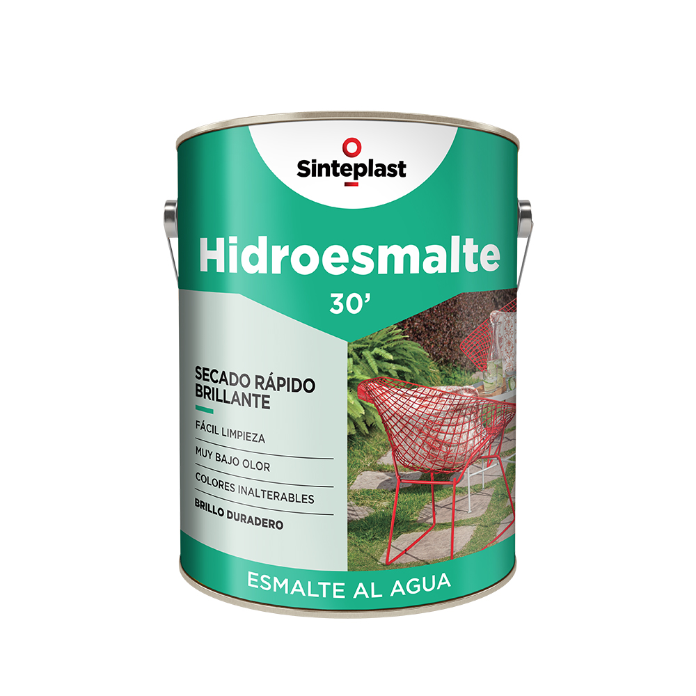 Hidroesmalte 30' secado rapido amarillo 1 l (10503)