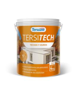 Tersitech techos y muros impermeabilizante sin fibra blanco mate 1 kg (11592)