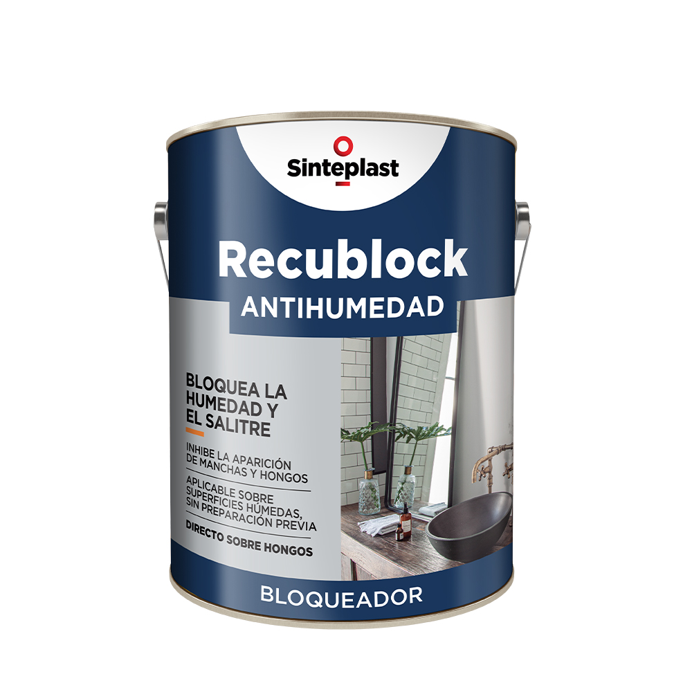 Recublock latex antihumedad blanco 1 l (12002)