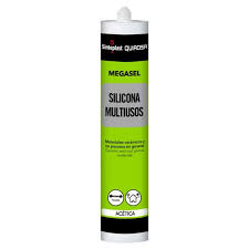 Sellador megasel silicona multiusos acetica 280 ml (12048)