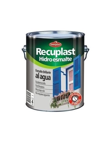 RECUPLAST HIDROESMALTE BLANCO 1/4 LT (140374)