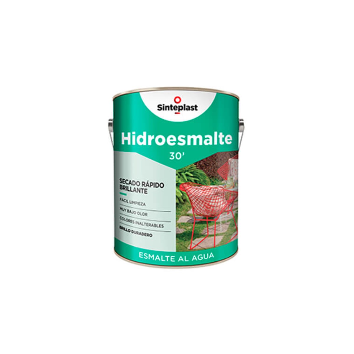 Hidroesmalte 30' secado rapido blanco satinado 1/2 l (140463)