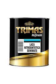 LACA NITRO NEGRO SEMI MATE 1/2 LT TRIMAS (140860)