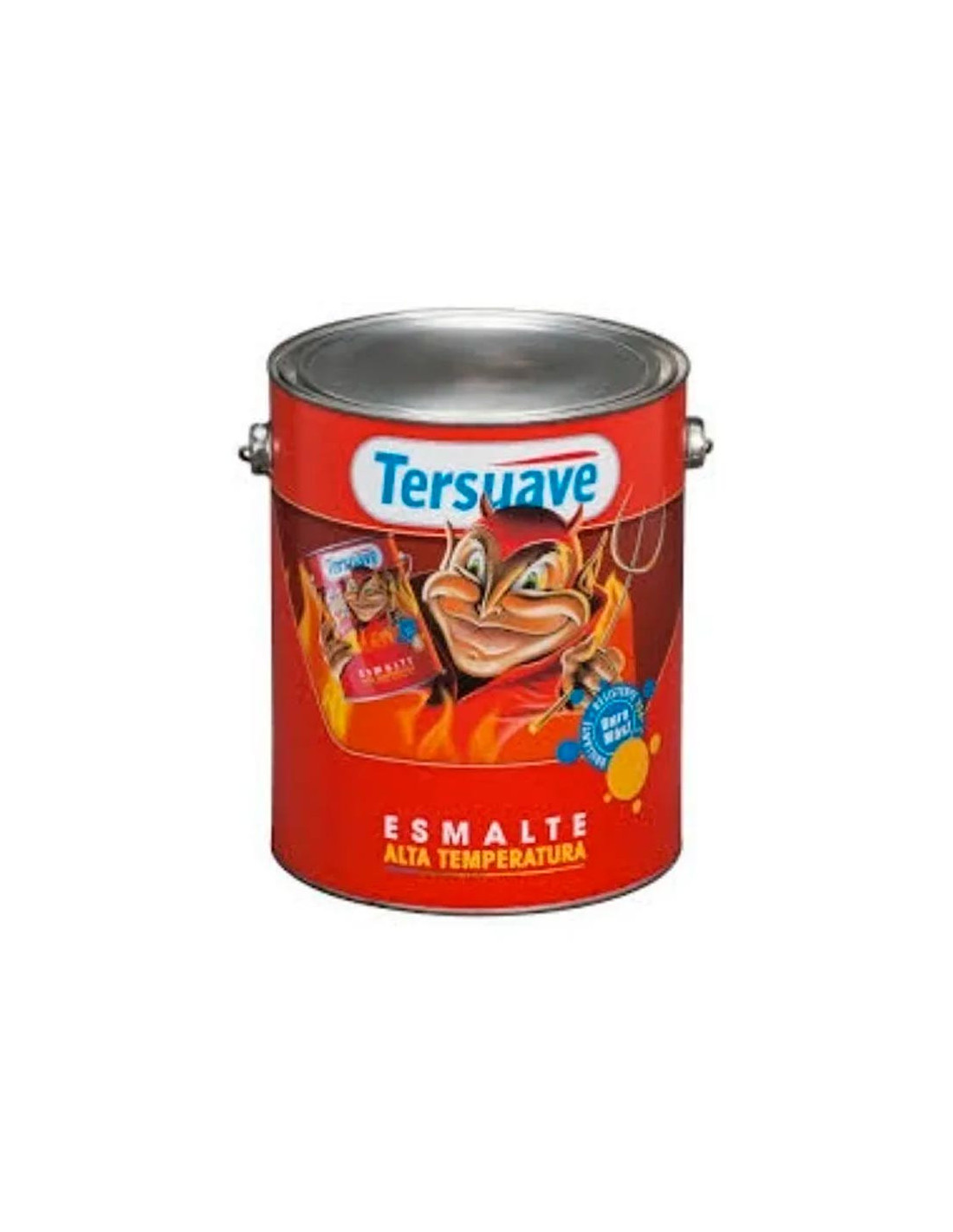 ESMALTE SINTETICO ALTA TEMPERATURA ALUMINIO 1/4 LT TERSUAVE (141018)