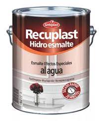 Recuplast hidroesmalte efecto aluminio 4 l (153351)