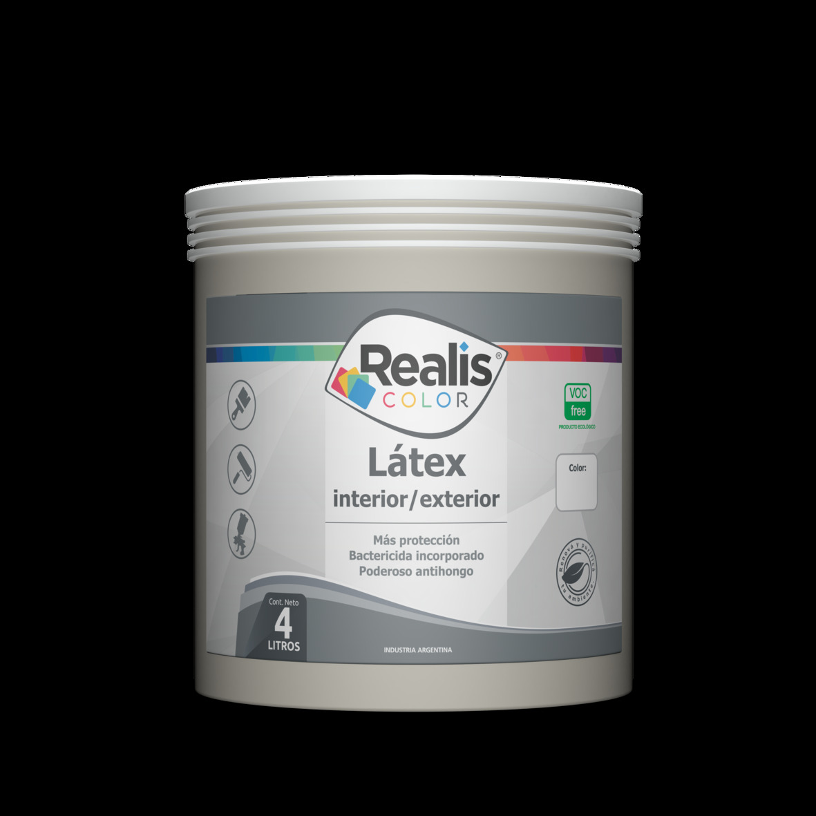 REALIS LATEX COLOR INT/EXT BEIGE SIMAI 1/2LT (153897)