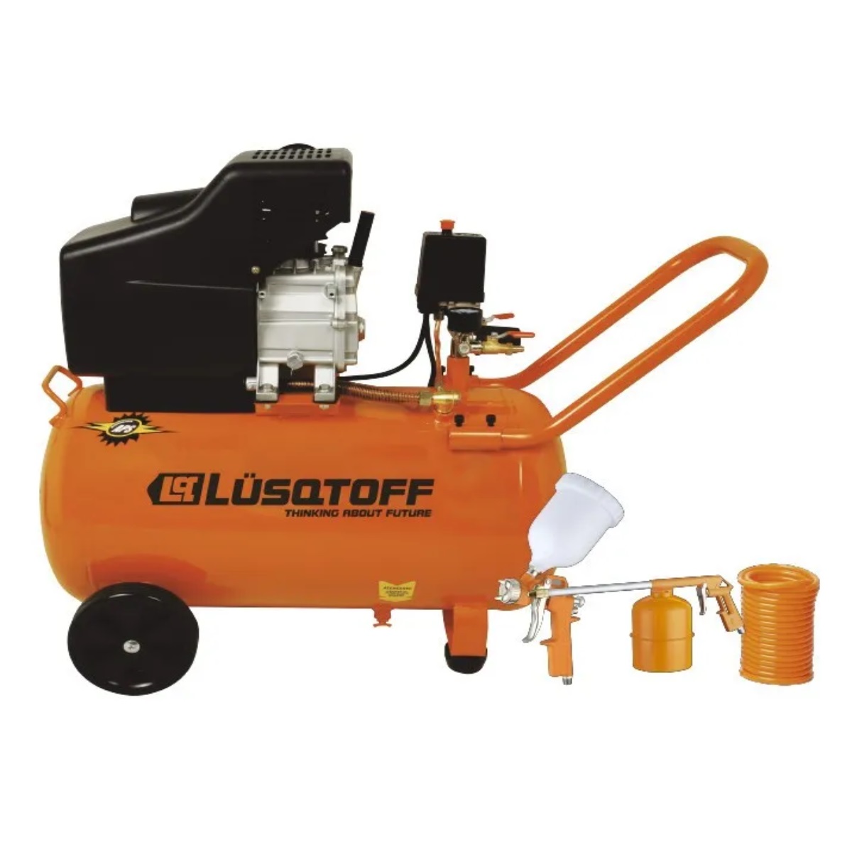 Compresor de aire 2,5 hp 50 l con  kit (154519)