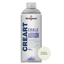 pintura a la tiza chalk aerosol blanco algodon 440cc (154773)