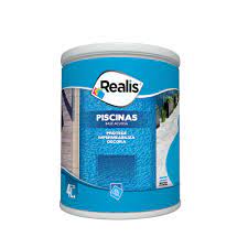 Pintura para piscinas de base acuosa blanca 4 l (154802)