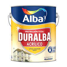 DURALBA ACRILICO BLANCO 1L (220310)