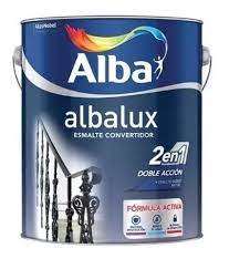 ALBALUX  2 EN 1 FORJA NEGRO 1L (220500)