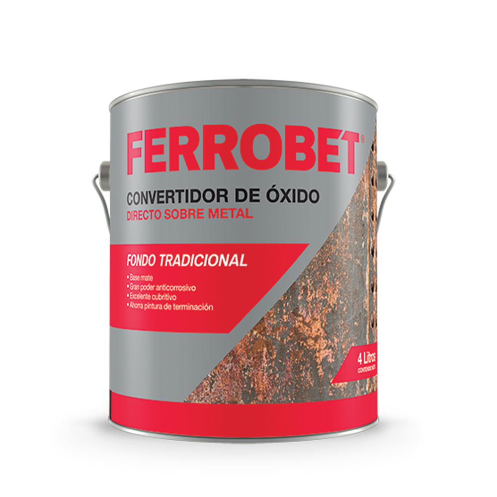 Ferro bet convertidor rojo 4 l (40530)