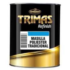 Masilla poliester tradicional blanca 4 kg (40660)