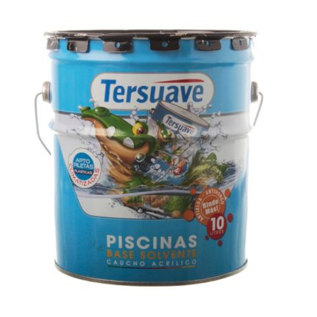 PISCINAS CELESTE 10 LT CAUCHO TERSUAVE (50137)